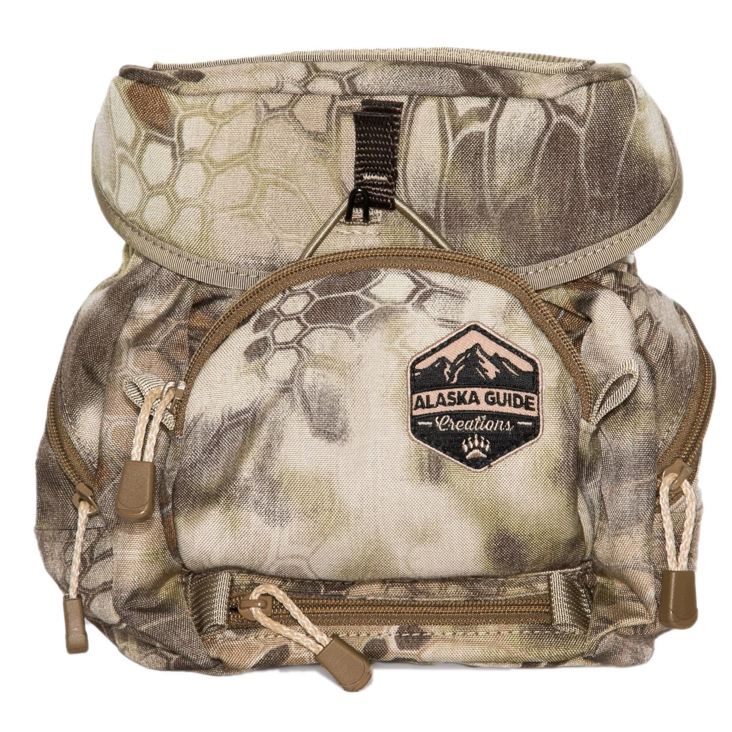 Alaska Guide Creations Classic HBS With M.A.X. Pocket Binocular Harness Kryptek Highlander ACM-KRY