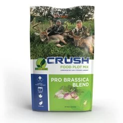 Ani-Logics Outdoors CRUSH Pro Brassica Blend 2lb Bag (Plants 1/4 Acre) Food Plot Mix 24003