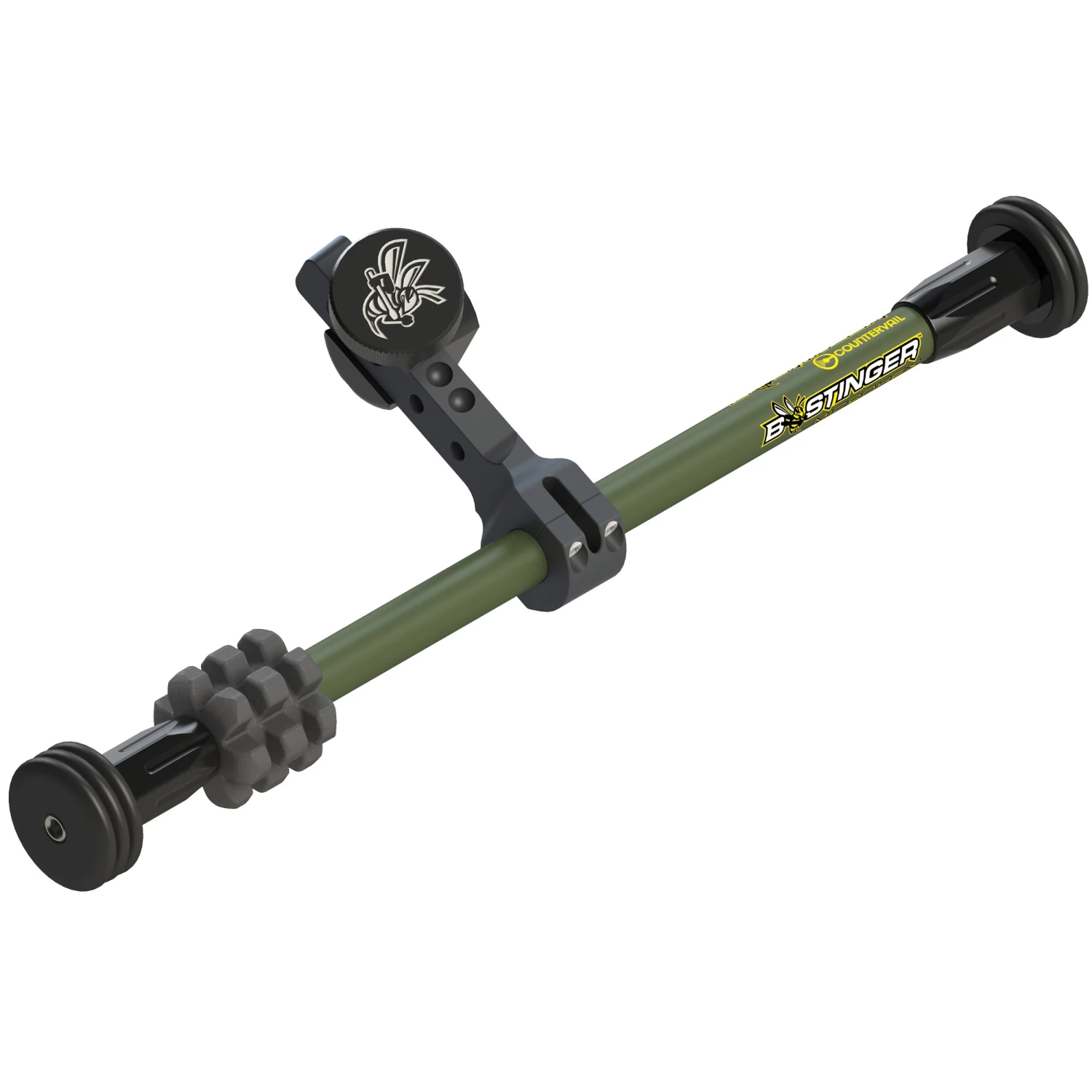 Bee Stinger Stabilizer MicroHex Counter Slide Dovetail 15″ Olive MHXCSDT15OL