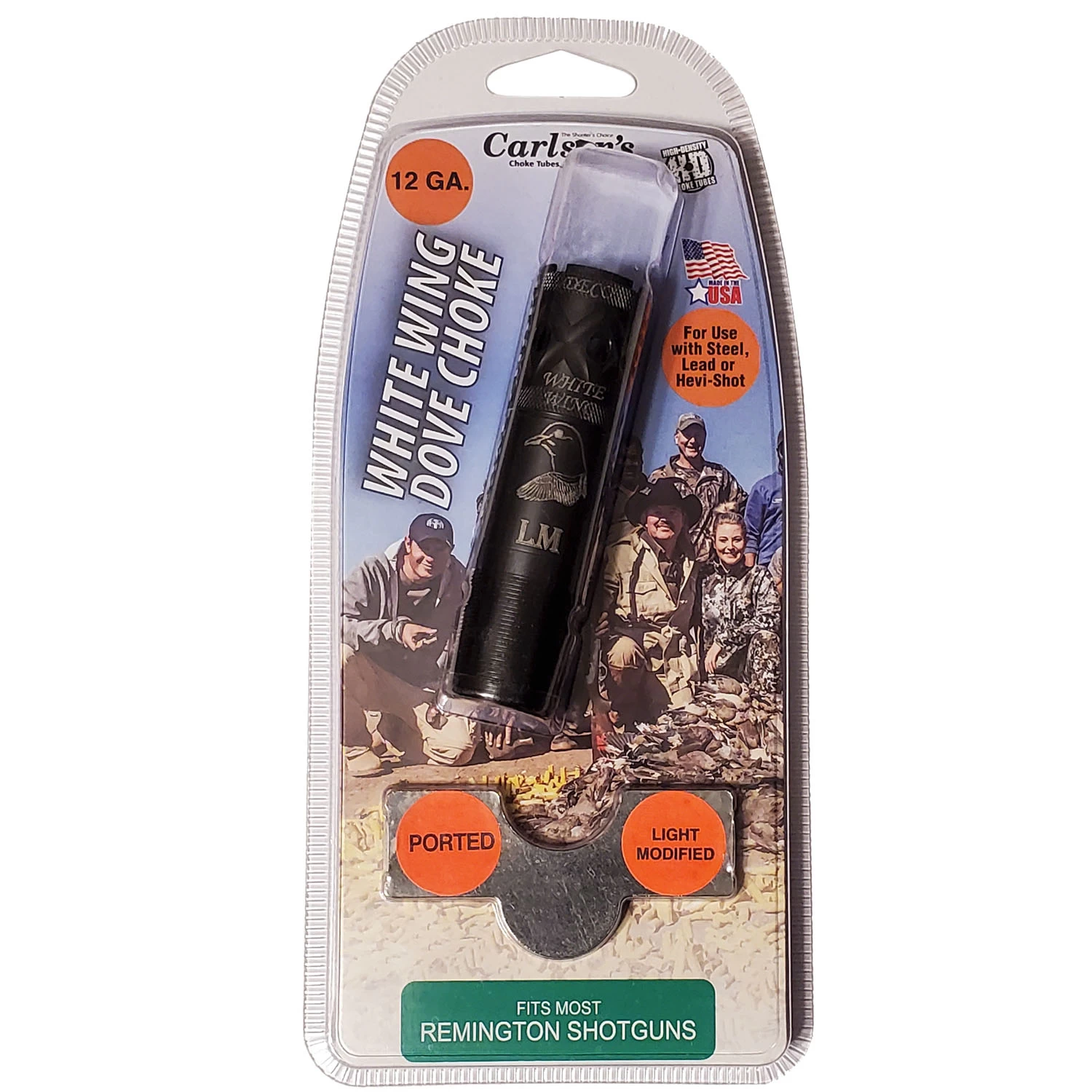 Carlson’s Choke Tubes REMINGTON WHITE WING DOVE LM Decoy Ported Choke Tube 12GA .715 37502 - Image 2