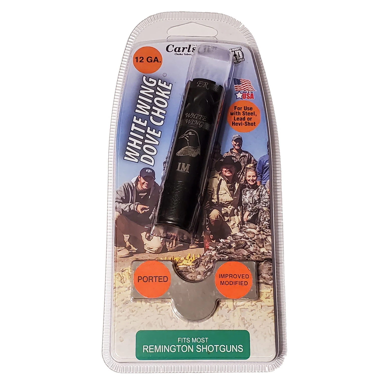 Carlson’s Choke Tubes REMINGTON WHITE WING DOVE IM Extreme Range Ported Choke Tube 12GA .705 37503 - Image 2