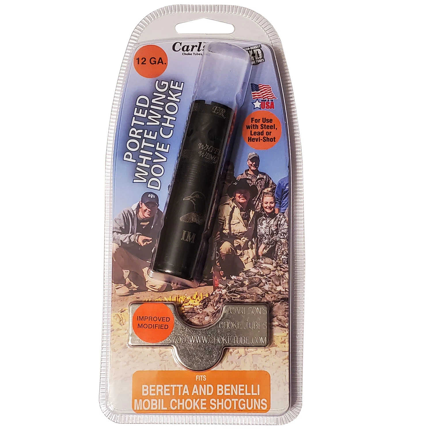 Carlson’s Choke Tubes White Wing Dove Beretta/Benelli Mobil IM Extreme Range 12GA .700 37505 - Image 2