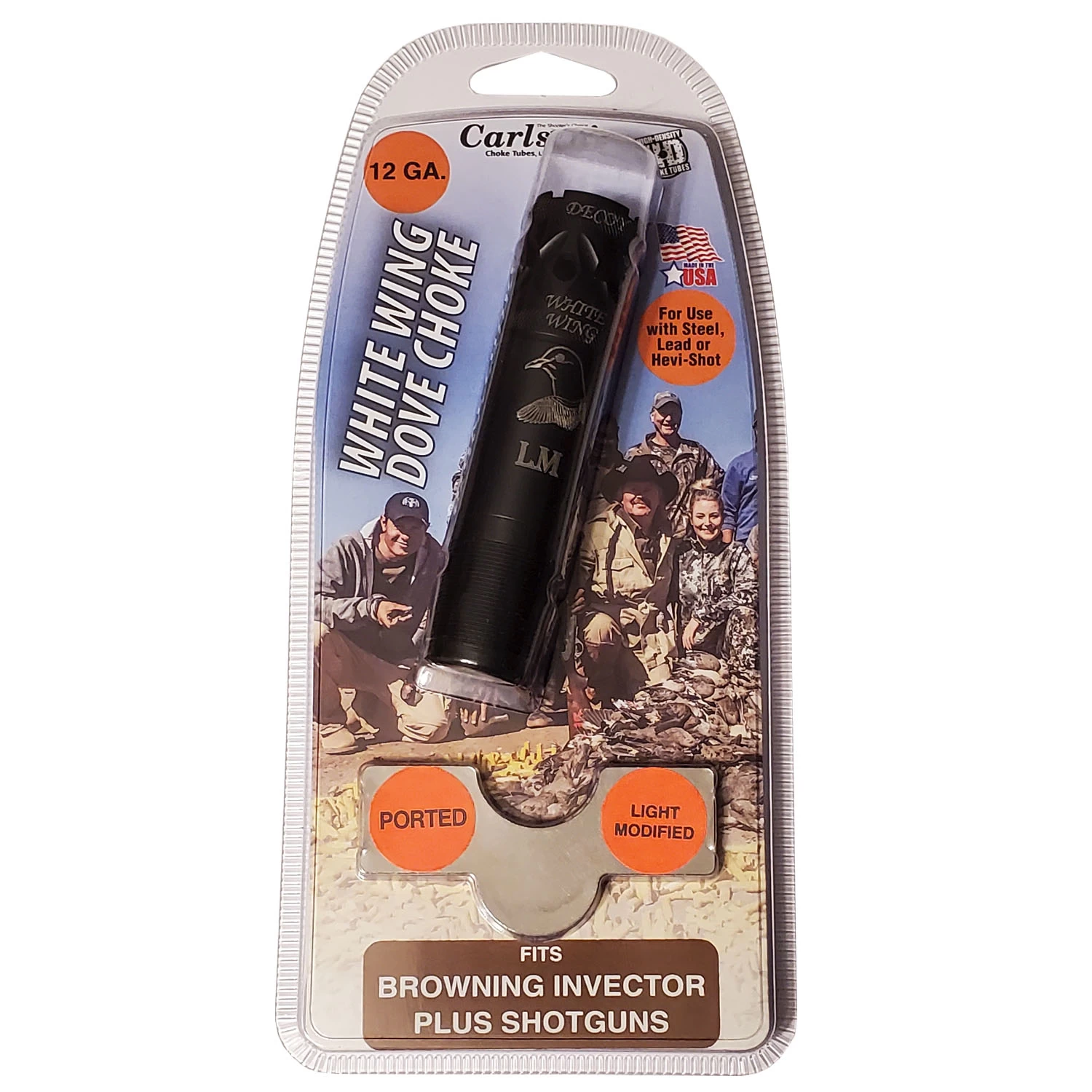 Carlson’s Choke Tubes White Wing Dove Browning Invector Plus LM Decoy 12GA .725 37506 - Image 2