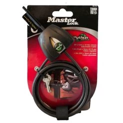 Covert Scouting Cameras Master Lock Phython Trail Camera Security Cable – Black 3/16″ CC2205