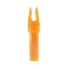 Carbon Express Arrow Nocks Launchpad Precision Nock .244 12 Pack Clear Orange 50265