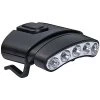 Cyclops Headlamps Orion Tilt Hat Clip Light With 1 White LED Light Head And 1 Green Led Light Head CYC-HCDT-WG