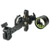HHA Sports Bow Sight Tetra RYZ Tournament Short Bar Left Hand 2 Pin .010 W/ Free Sight Light SB-RYZ-TE-2510-GRED LH