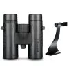 Hawke Optics Binocular Endurance ED 10×42 Black 36206 Combo Pack W/ Tripod Adapter (36206 & 64104)