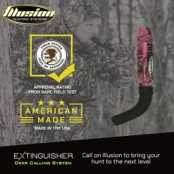 Illusion Game Call System Extinguisher Deer Call Pink 743
