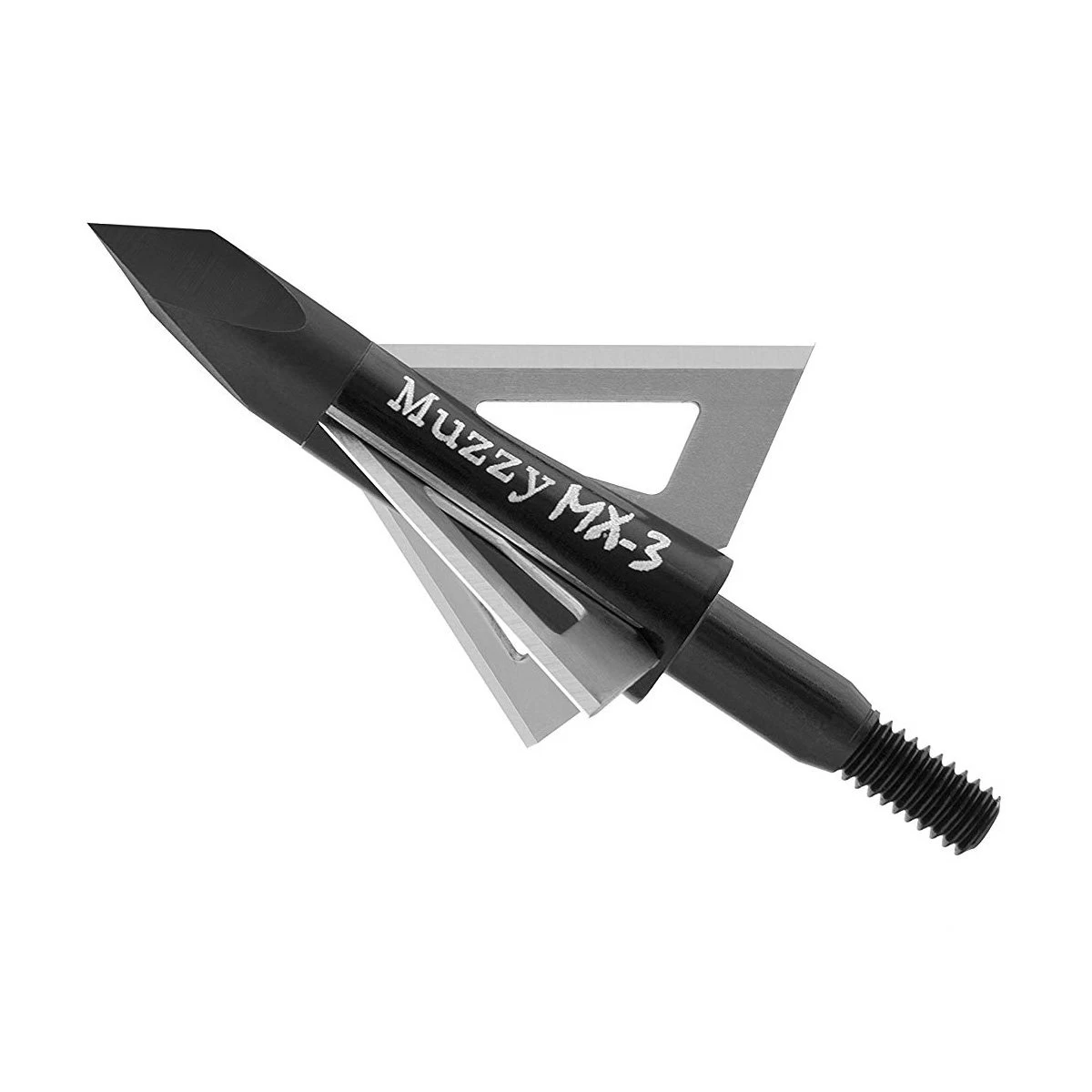 Muzzy MX-3 3 Blade Broadhead 1″ 1/4″ Cut 100 Grain 225-MX3-3