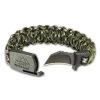 Outdoor Edge ParaClaw Paracord Survival Bracelet Large With 1.5 Inch Knife Blade Camo PCC-90C