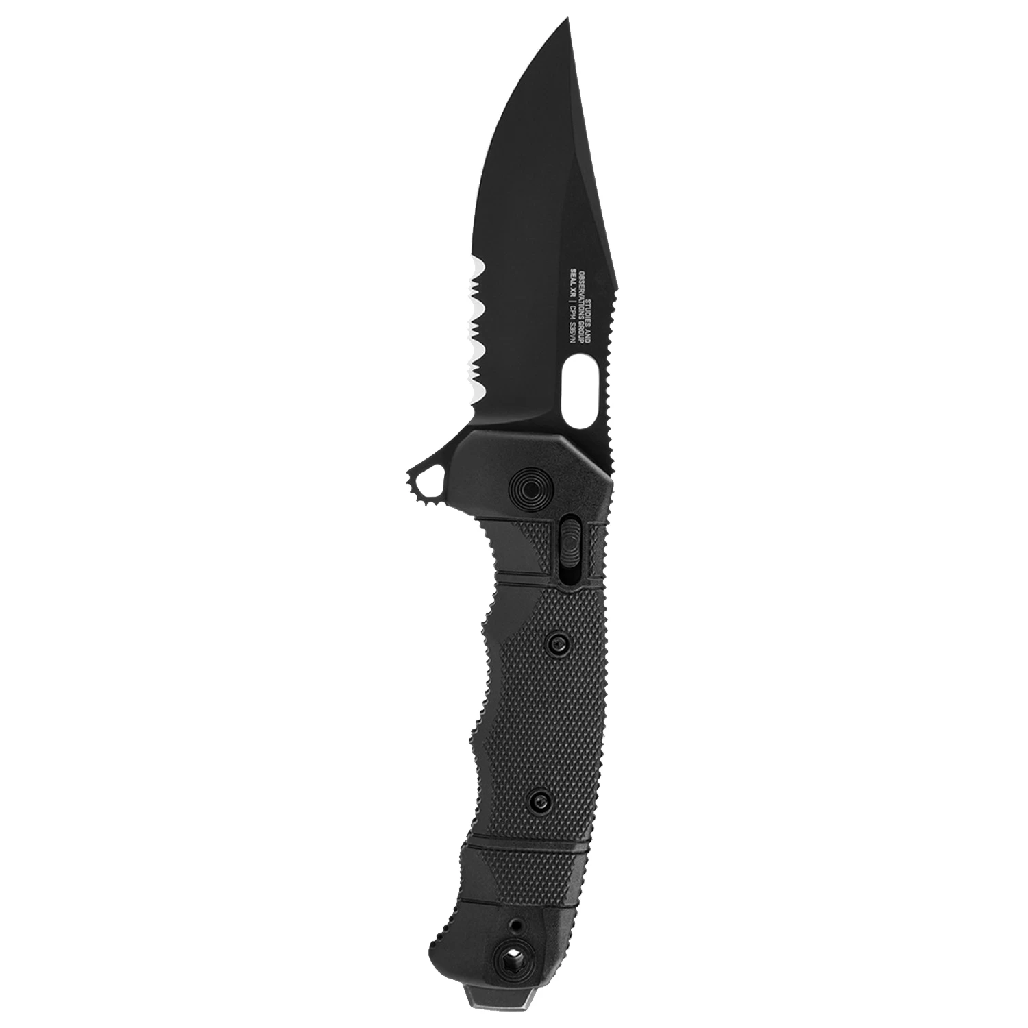 SOG Knives SEAL XR SERRATED Pocket Knife USA MADE 12-21-05-57