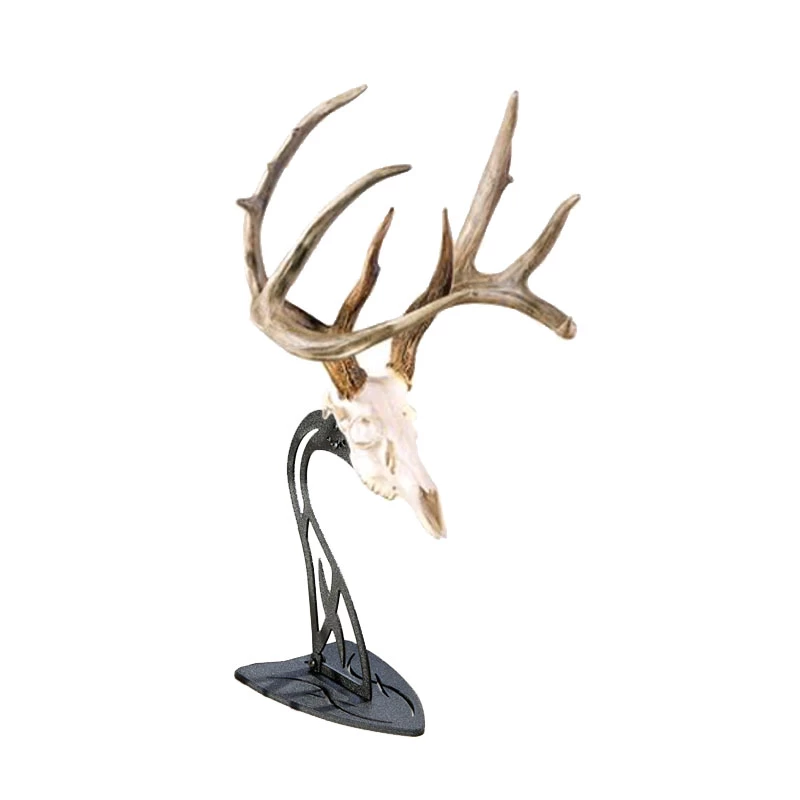 Skull Hooker Table Hooker Antler Mount Black TH-Assy-BLK
