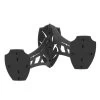 Skull Hooker Dual Shoulder Mount Black SKH-DSM-BLK