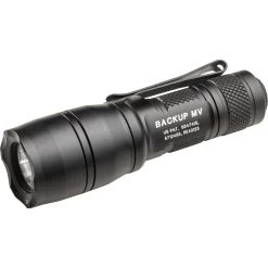 Surefire E1B Backup Flashlight LED 400 Lumen E1B-MV 2 Free Batteries