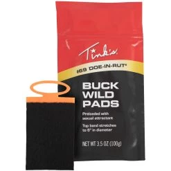 Tink’s Scents #69 Doe-In-Rut Buck Wild Pads 5 Pack W6140