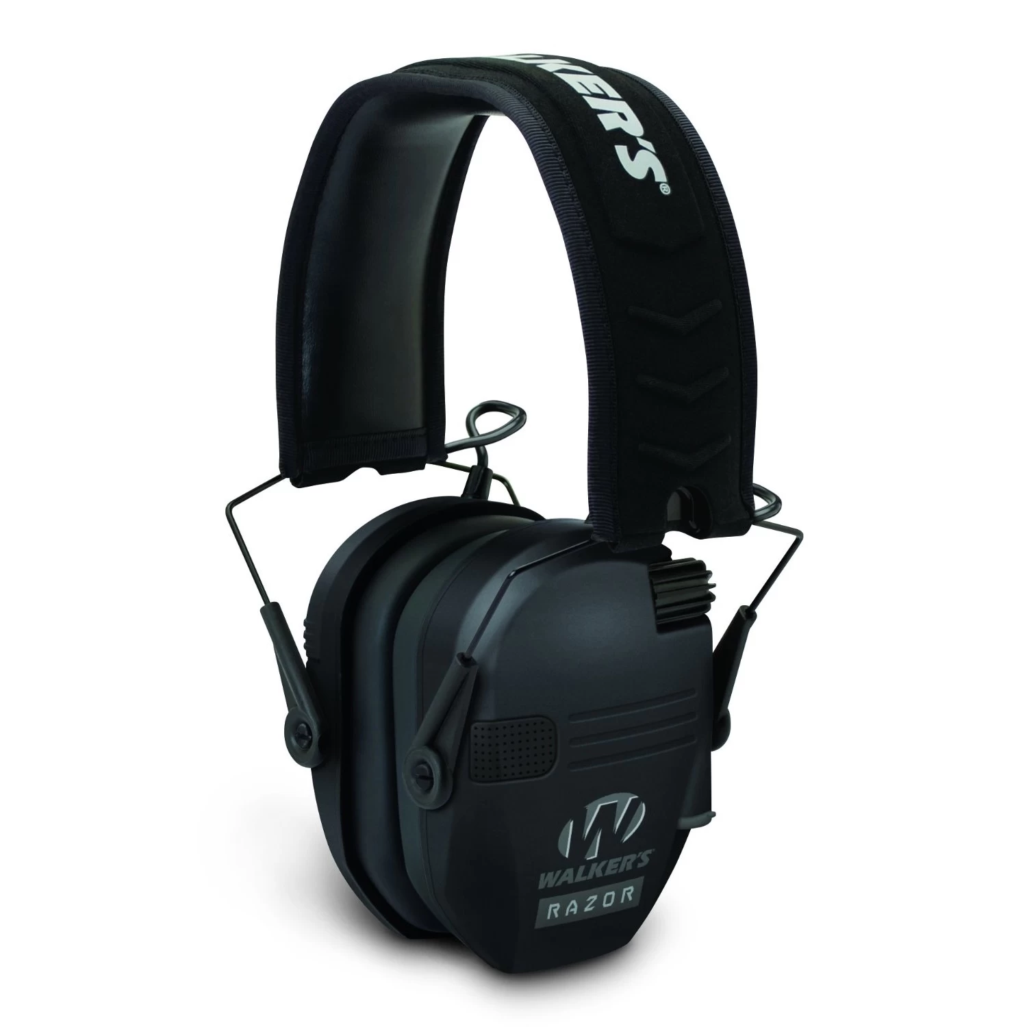 Walker’s Razor Slim Low Profile Electronic Earmuffs Black GWP-RSEM